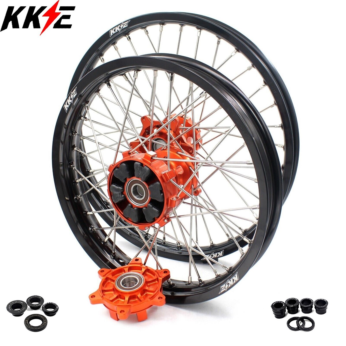 KKE 21/18'' Cush Drive Wheel Rim Fit KTM690 Enduro R 2009-2024 690
