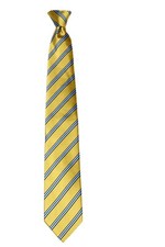 Men's Stripe Clip On Pre-made Necktie Business Weddings Formals Party - NWT