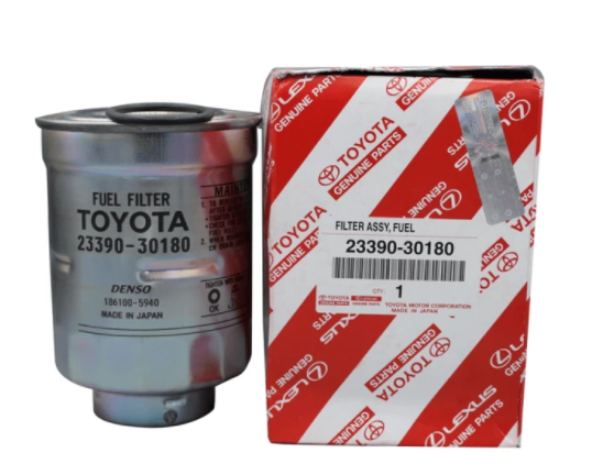 Genuine Toyota Diesel Fuel Filter 5L 1KD 1KZ Prado Hilux Hiace