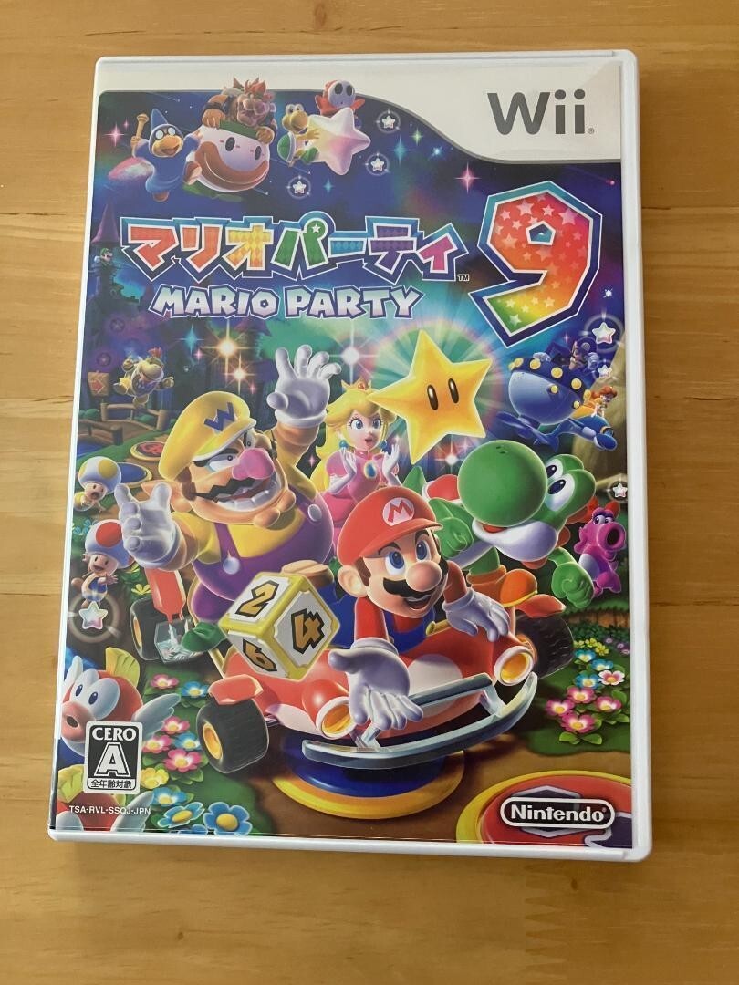 Mario Party 9 Wii Nintendo Japan Tested Standard Condition Party