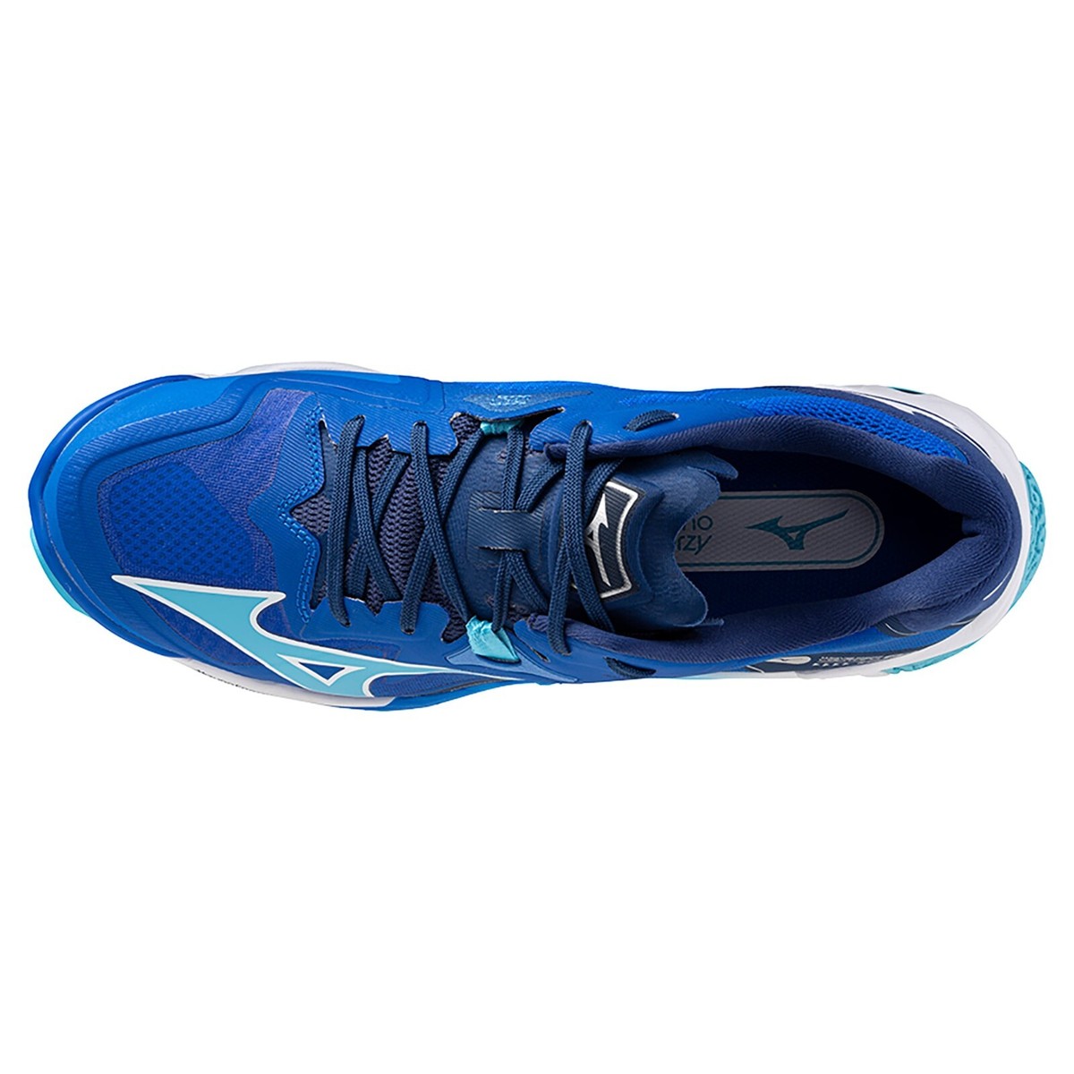 Mizuno Wave Lightning Z8 Blue White Navy Volleyball V1GA240001