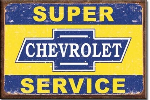 Chevy Service USA Retro Chevrolet Magnet Magnetschild - Bild 1 von 1