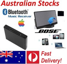 Bluetooth Music Audio Receiver Adapter for iPod iPhone 30-Pin Bose Sound Dock AU