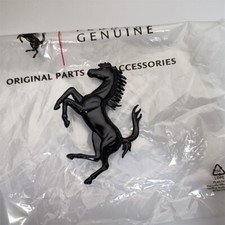 Ferrari California 458 812 Gtc4 Rear Bumper Gloss Black Horse Badge 82059100 Ferrari California 458 812 Gtc4 Rear Bumper Gloss Black Horse Badge 82059100