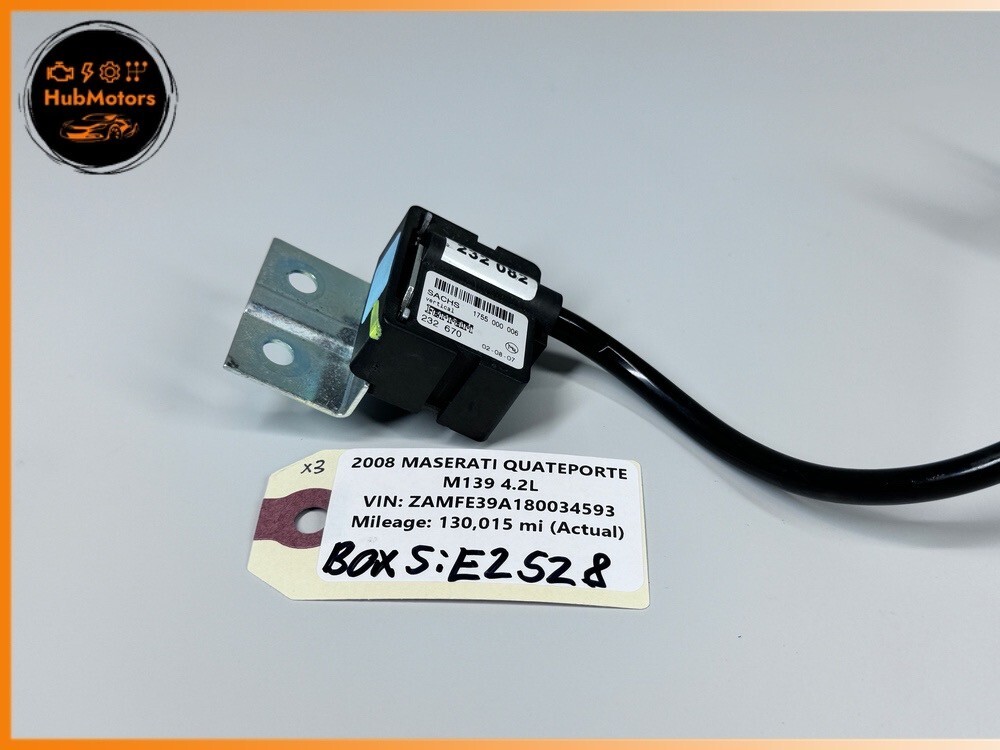 02-19 Maserati Coupe 4200 M138 GranTurismo S Vertical Acceleration Sensor OEM