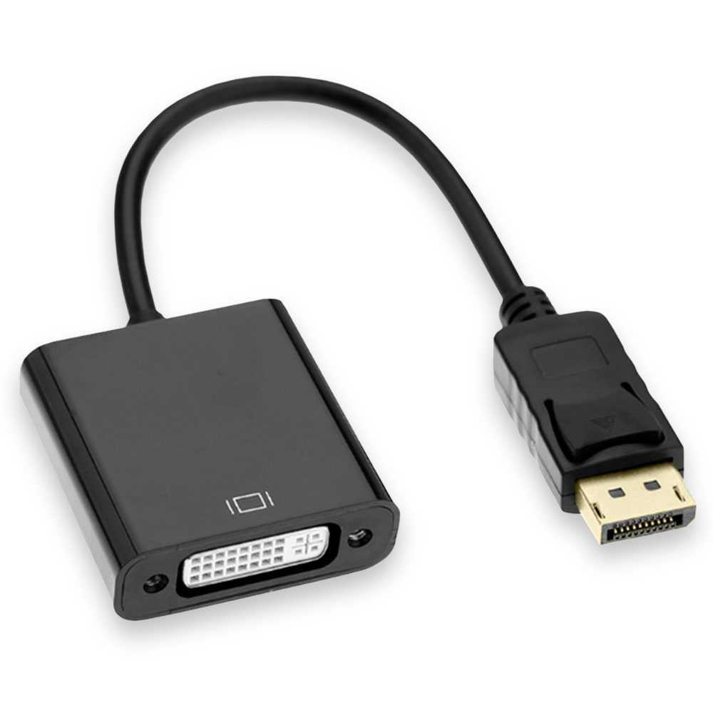 DisplayPort DP Male to DVI Female Adapter Converter 1080p Full HD for...