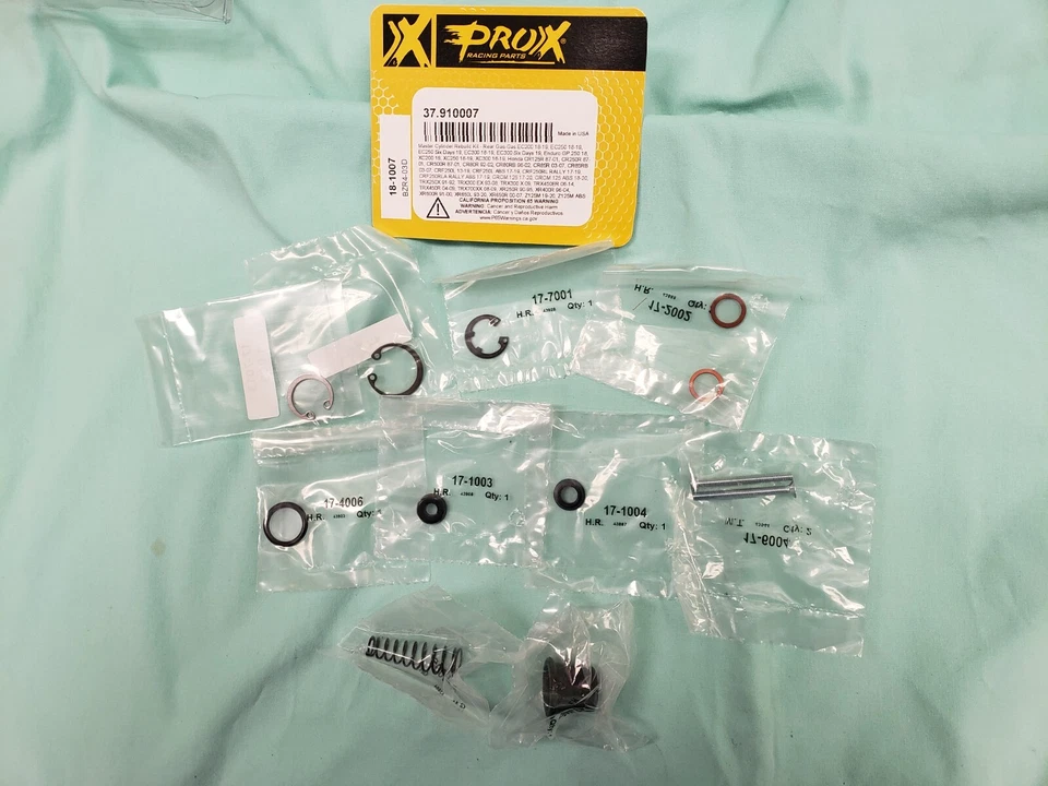 ProX Racing Rear Master Cylinder Rebuild Kit (click for fitment) - Imagem 2 de 2