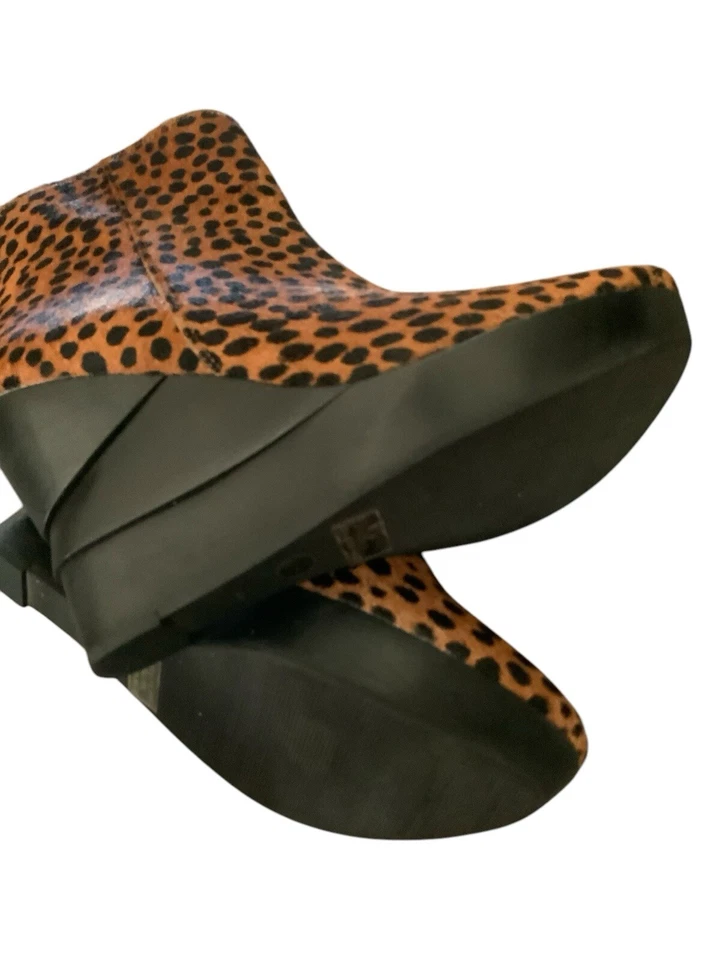 Botines Diane von Furstenberg Opalista Pony plataforma becerro cuña 10 Foto 2 de 4