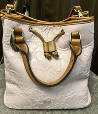 Tous Spanish Heritage Vintage Barbie Pale Pink Leather Bucket Bag
