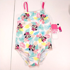 Disney Junior Tropical Minnie Mouse 24 Month Infant Girls 1pc Swimsuit Floral