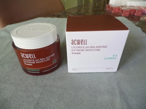 ACWELL Licorice pH Balancing Extreme Moisture Cream 1.85OZ Calming Skin K beauty