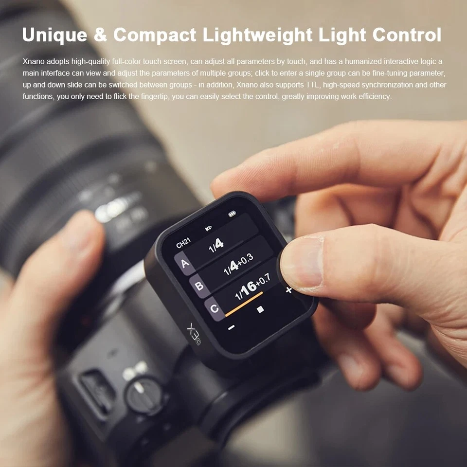 Godox X3-L X3L TTL Wireless Flash Trigger Transmitter OLED Touch Screen fr Leica - Image 4 of 4