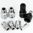 Hexagon Socket Adapter Driver Drill Bit Impact Socket Adapter 1/2" 1/4" 3/8"