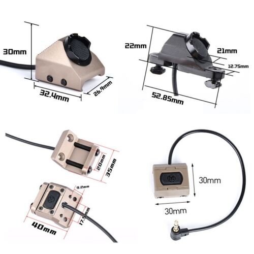 Hot Button Remote Switch Unity M-LOK Rail for Surefire M300 M600 LED Light New - Bild 13 von 25
