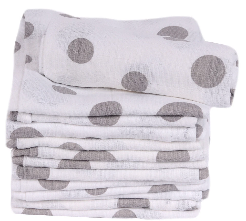 Mulltücher Mullwindeln dicht gewebte Spucktücher Baby Babytuch Tücher 1-20 Pack - Bild 1 von 1