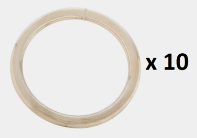 Campbell Nickel-Plated Steel Wire Ring 200 lb Campbell Nickel-Plated Steel Wire Ring 200 lb