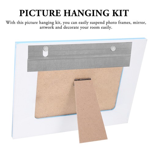 2Sets Picture Hanging Kit for Art Frames Mirrors and Headboards Included - Picture 6 of 12