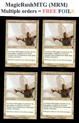 *MRM* FR/VF 4x Explosion Vitale - Life Burst MTG ODY