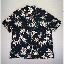 Paradise Found Men's X-Large Hawaiian Aloha Shirt Cruise Wear
