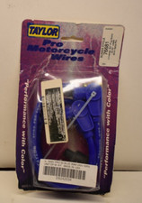 Taylor Blue Plug Wires for Harleys Universal 90° Boots 8mm Sumax Cycle 76681 HM1