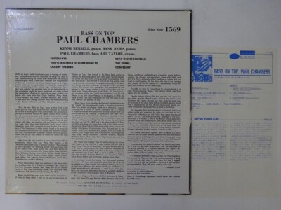米LP Paul Chambers Quartet Bass On Top BST81569 Blue Note /00260 NS04MjgzLmpwZWc.jpeg