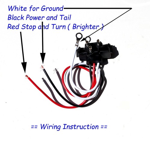 6 NEW Red LED 4" Round Stop Turn Tail LIGHT w GROMMET PLUG for Truck Trailer USA - Foto 3 di 7