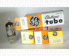 General Electric GE 3BZ6 Vacuum Tubes Made In USA NOS Lot Of 4 +Box