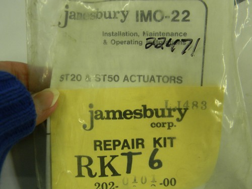 New Jamesbury RKT-6 Repair Kit 202-0101-00 M4 - Picture 3 of 3