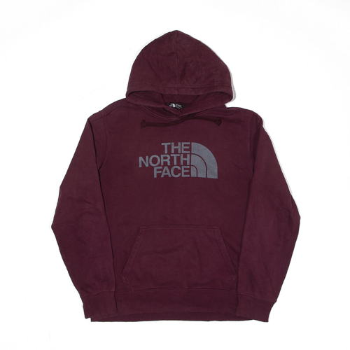 THE NORTH FACE Hoodie Maroon Pullover 