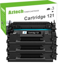 3Pack CRG121 Toner Compatible for Canon 121 imageCLASS D1620 D1650 3252C001