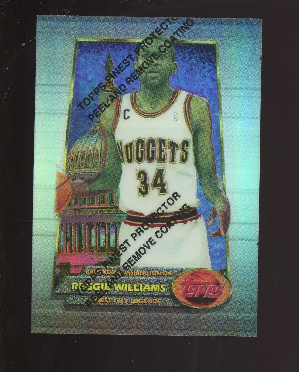 1994-95 FINEST REGGIE WILLIAMS #52 FINEST CITY LEGENDS SP REFRACTOR