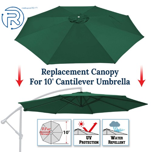 NEW Replacement Umbrella Canopy For 10 