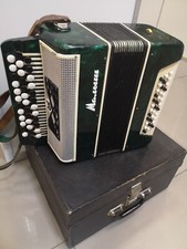 Original Soviet USSR Malysh Children's button accordion  Hard Case