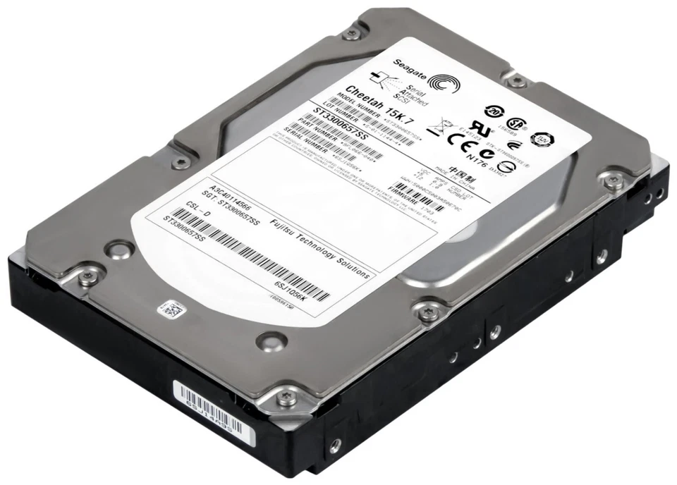 Hard Drive Fujitsu A3C40114566 ST3300657SS 300GB 15000RPM 16MB SAS-2 3.5" Inch - Image 3 of 3