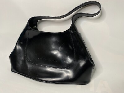 COCCINELLE WOMEN'S LEATHER BLACK HANDBAG