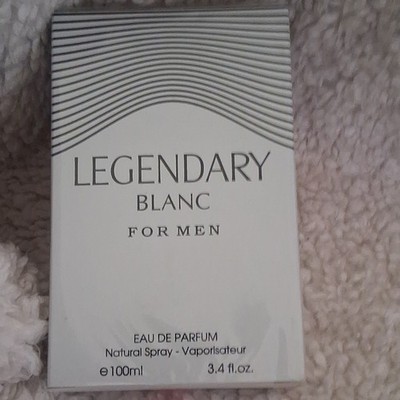 Fragrance Couture Legendary Blanc Eau de Parfum Natural Spray for Men 3.4
