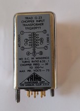 TRIAD G-23 CHOPPER INPUT TRANSFORMER TFIQX09YY