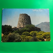 NURAGHE SIORA - SARDINIA - NORAGHE COLOR POSTCARD USED