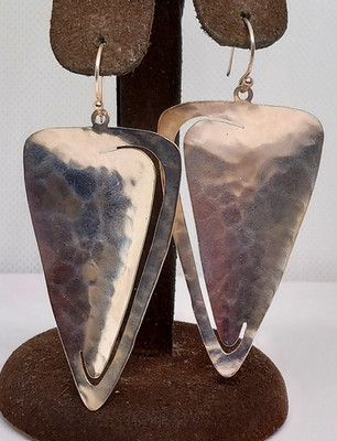 large triangular dangle Silpada Sterling Silver Earrings W3376 make the cut