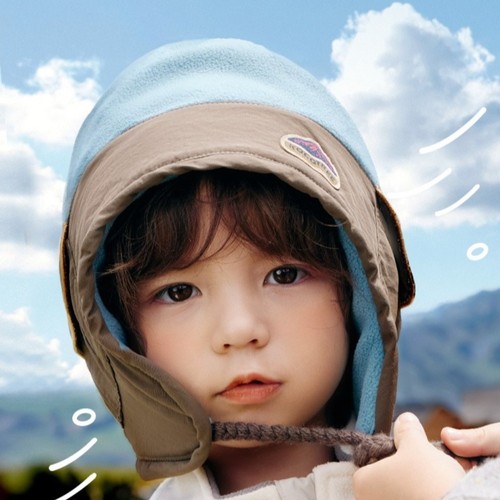 Thickened Winter Children's Hat Windproof Baby Scarf Outdoor Warm Set - Picture 3 of 12