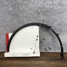 Bontrager NCS Fender Set 700c 18-25mm Front Rear Black Bike Road BIke OPEN BOX