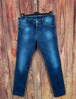 Dsquared2 Vintage Denim Jeans Made in Italy Size 50