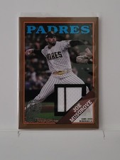 2023 Topps Series 2 - 1988 Topps Baseball Relics Joe Musgrove #88R-JM Gold 45/50