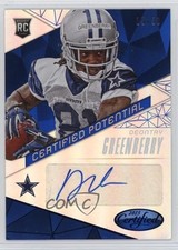 2015 Certified Potential Mirror Blue 15/50 Deontay Greenberry #CP-DG Auto nd3