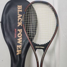 PROKENNEX BLACK POWER Carbon Graphite Tennis Racket Mid Size Vintage