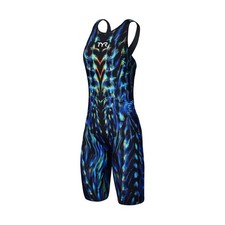 TYR Venzo Genesis Tech Swimsuit in Crystal Rainbow Tie Dye 26