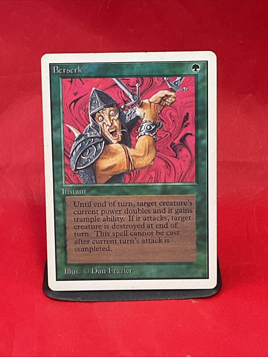 Magic: The Gathering Wizards of the Coast Berserk Individual