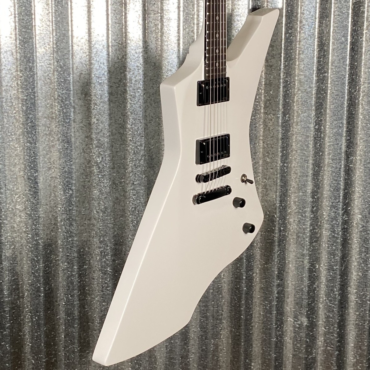 ESP LTD James Hetfield Snakebyte Snow White EMG Guitar & Case