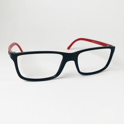 RALPH LAUREN Brille SCHWARZ RECHTECKIG Brillengestell MOD: PH 2126 5504