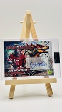 2025 Wild Card Pro Look Dino Might Joe Montana True 1/1 Color Match Auto 49’s